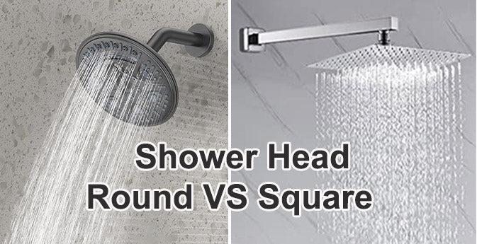 Round vs Square: Which Shower Head is Best For You?