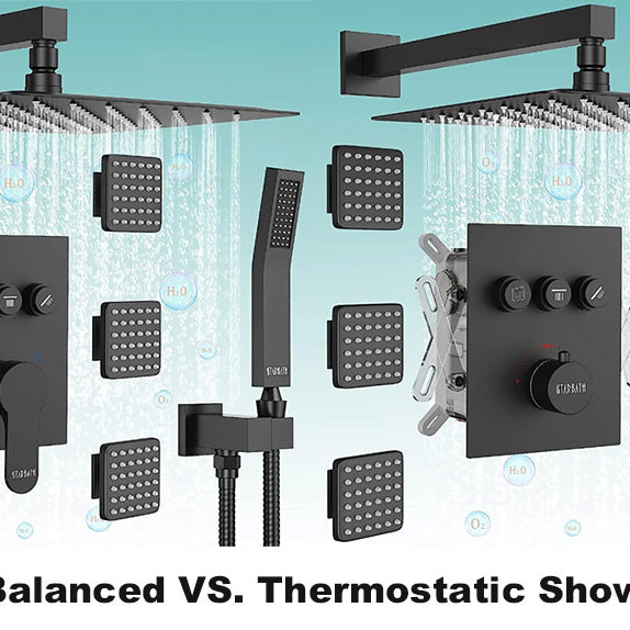 Pressure Balanced Shower System VS. Thermostatic Shower System: Which One Is Best for You?