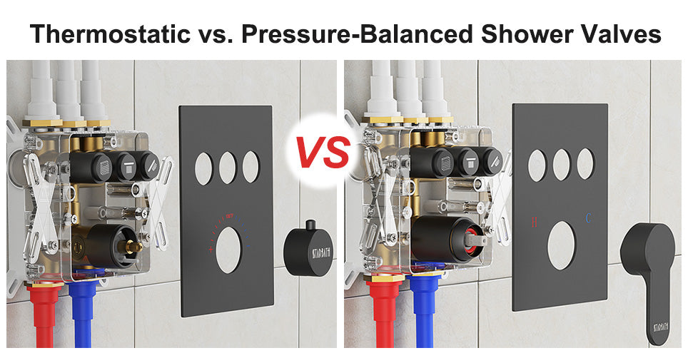 Thermostatic vs. Pressure-Balanced Shower Valves: Which is Best for Your Bathroom?