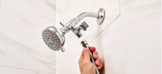 How to Install a Hand Held Shower Head with Hose — STARBATH