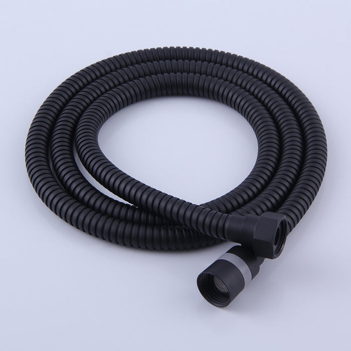 STARBATH 304 Stainless Steel Shower Hose Black 59 Inch