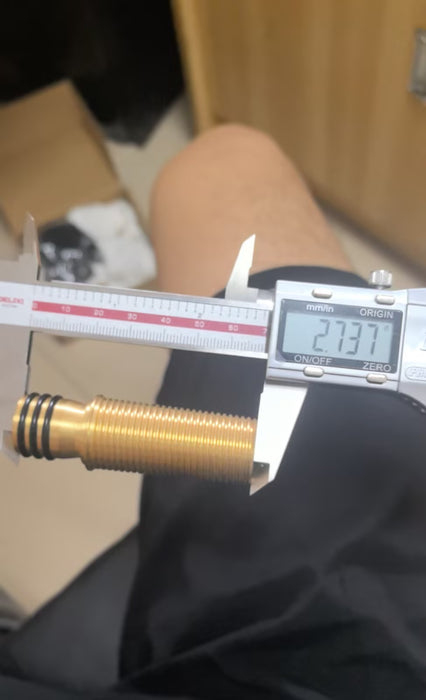 Custom Shower Parts - 2.737 inch  threaded for the shower holder