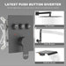 STARBATH Wall Mounted Shower System with Tub Spout Push Button Matte Black - STARBATH