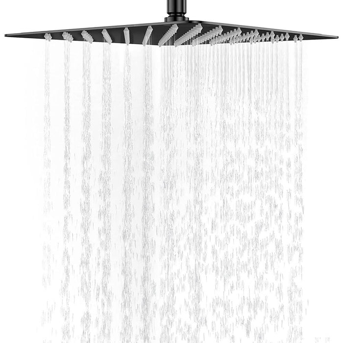 STARBATH Shower Head Square Stainless Steel - STARBATH