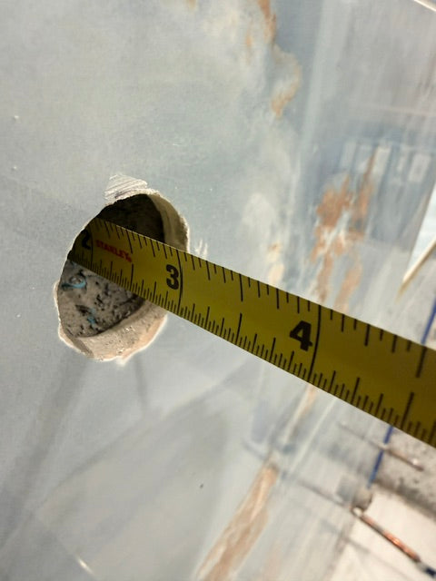 Custom Shower Parts - Extention threaded for the SKU SSTY02BK-8-D1