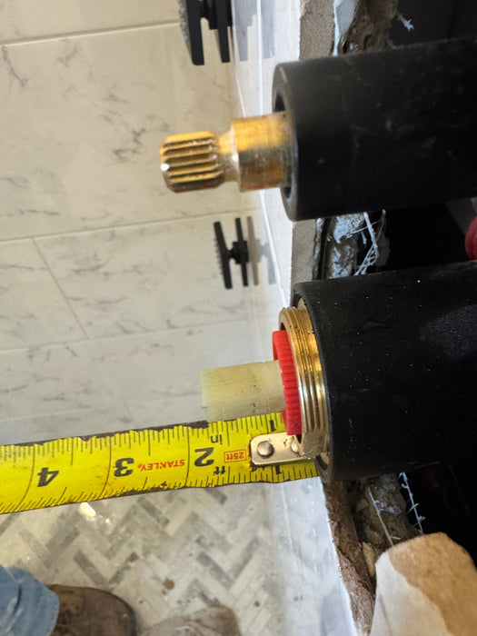 Custom Shower Parts -Extensions of the Shower Valve for  S1204YXH-4CT