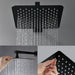 STARBATH Shower System Wall Mounted 12 Inch Matte Black - STARBATH