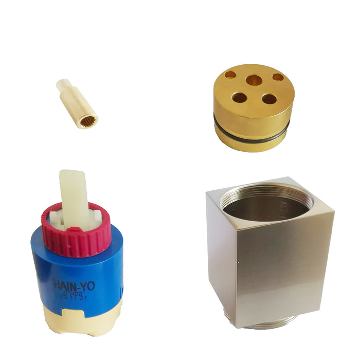 Custom Shower Parts-shower valve extender in gold for  S1203YXJ-C-D1