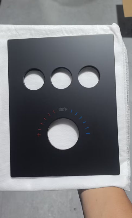 Custom Shower Parts -Replacement Cover Plate for Shower Valve for SS1203FB-4-D1