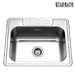 STARBATH 3-hole Single Bowl Kitchen Sink - STARBATH