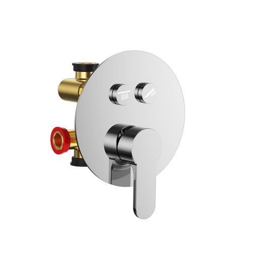 STARBATH Dual Function Shower Valve Round Push Button - STARBATH