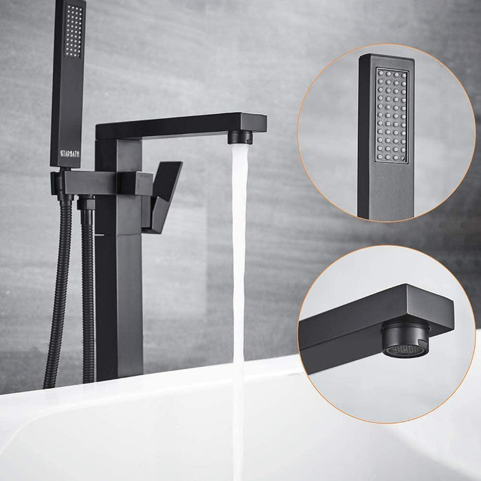 STARBATH ST-BC01 Freestanding Faucet for Tub Matte Black - STARBATH