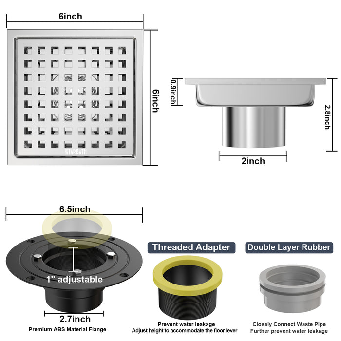 STARBATH Shower Drain - STARBATH