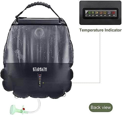 STARBATH Solar Shower Bag Portable Shower - STARBATH