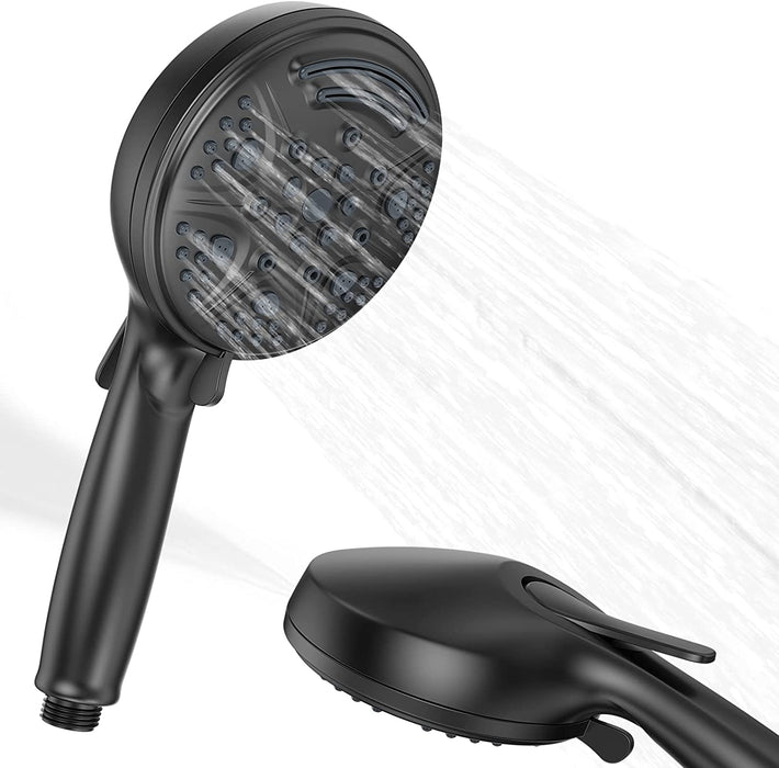 STARBATH Handheld Shower Head 9 Function Head High Pressure Ultra Thin ABS - STARBATH