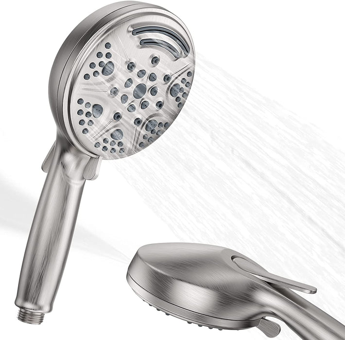 STARBATH Handheld Shower Head 9 Function Head High Pressure Ultra Thin ABS - STARBATH