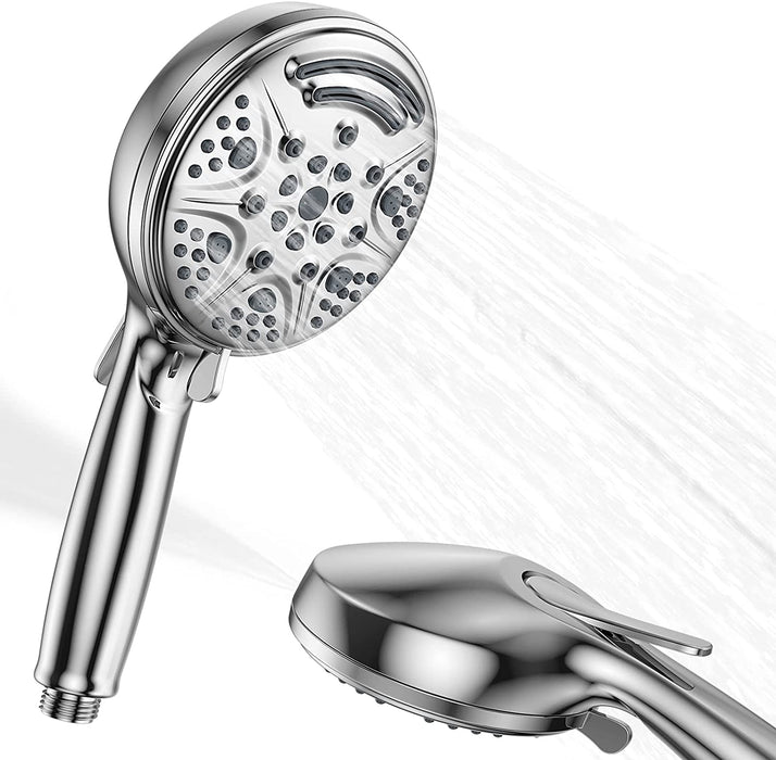 STARBATH Handheld Shower Head 9 Function Head High Pressure Ultra Thin ABS - STARBATH