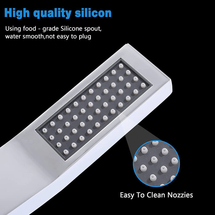 STARBATH Handheld Shower Head High Pressure Water-Saving Anti-Limescale - STARBATH