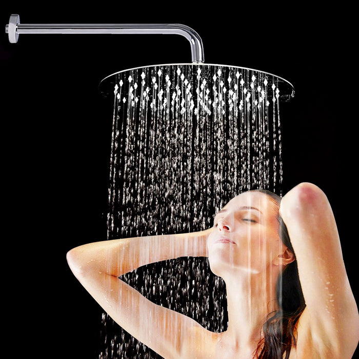 STARBATH Shower Head Round Stainless Steel - STARBATH