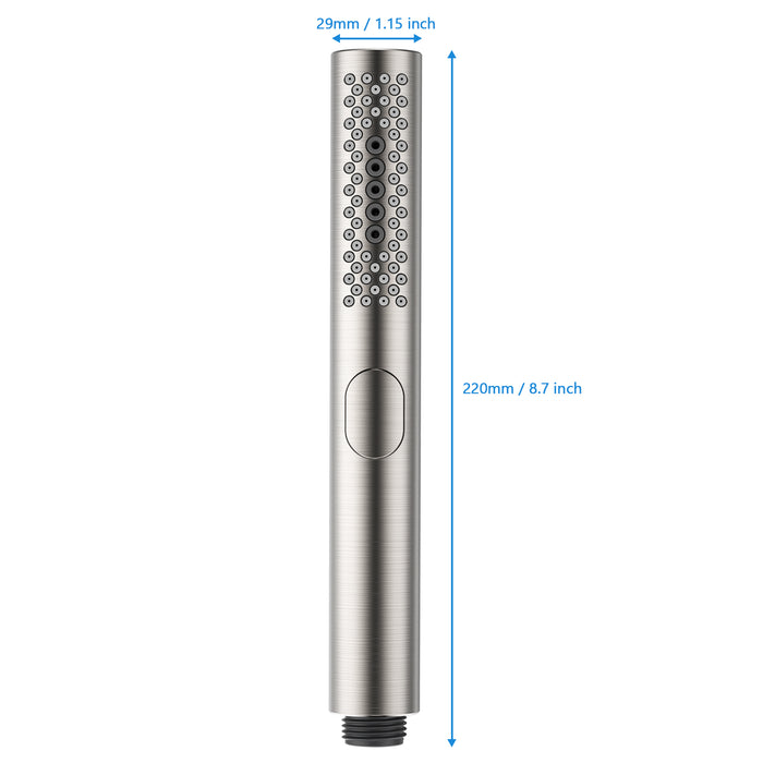 STARBATH Handheld Shower Head ABS Three Spray Modes Round High Pressure Water Saving - STARBATH