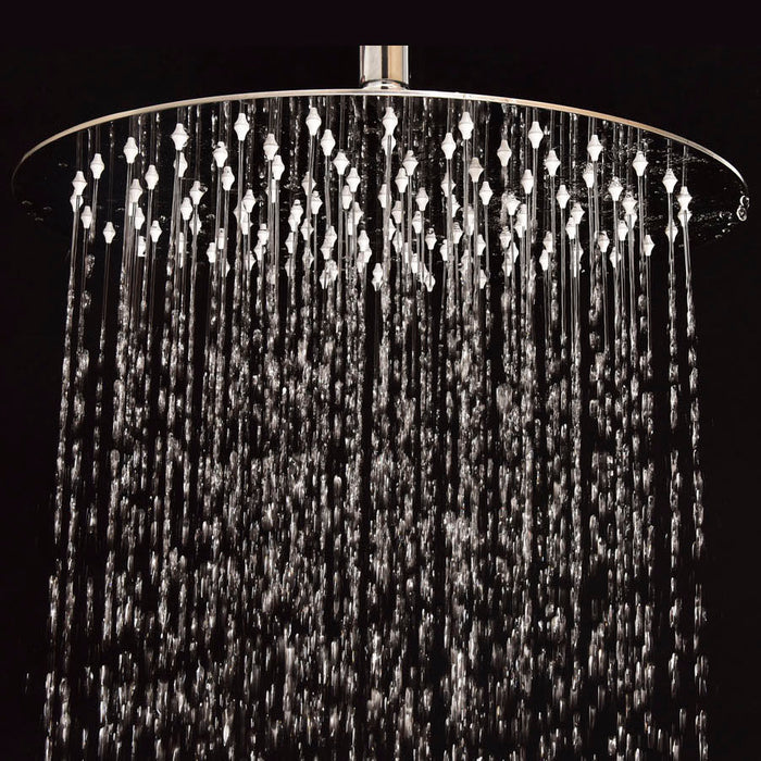 STARBATH Shower Head Round Stainless Steel - STARBATH